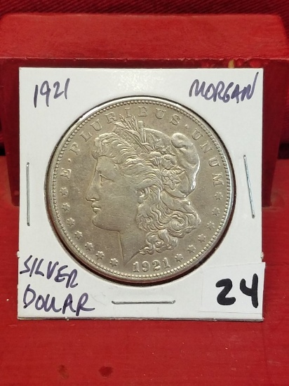 1921 Morgan Silver Dollar