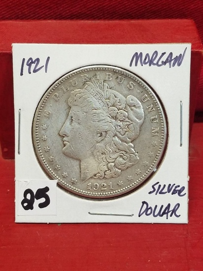 1921 Morgan Silver Dollar