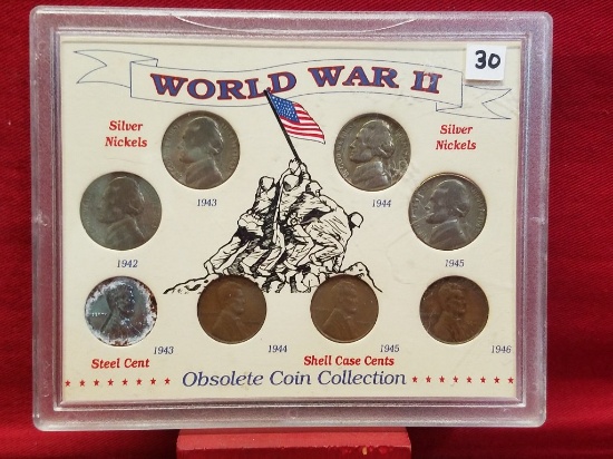 WWII Obsolete Coin Collection