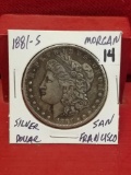 1881-S Morgan Silver Dollar