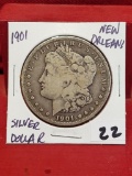 1901 Morgan Silver Dollar