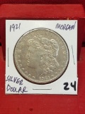 1921 Morgan Silver Dollar