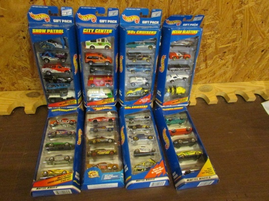 (8) Hot Wheels Gift Packs