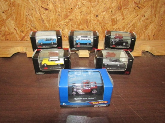 (6) Assorted 1:87 Scale Cars