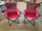 (2) Coleman Foldable Chairs