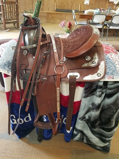 14" Saddle W/ Tack