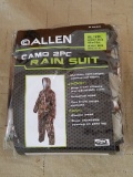 2pc Camo Rain Suit
