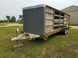 Homemade Pull Behind Chicken Hauler