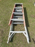 (1) 3ft Ladder & (1) 6ft Ladder