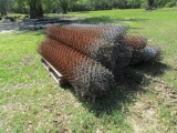 Approx (9) Rolls Of Chainlink Fence