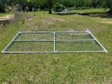 11ft W Chain Link Gate