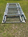 (2) 3ft W & (1) 2ft W Chain Link Gates