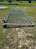15ft W Chain Link Gate