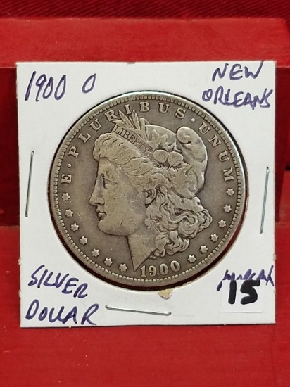 1900-O Morgan Silver Dollar