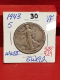 1943-S Liberty Walking Half Dollar