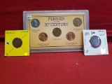 Pennies of the 20th Century Coins,1892 Indian Cent