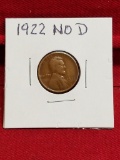 1922 No D Wheat Penny