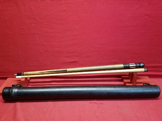 Meucci Pool Stick W/ Carry Case