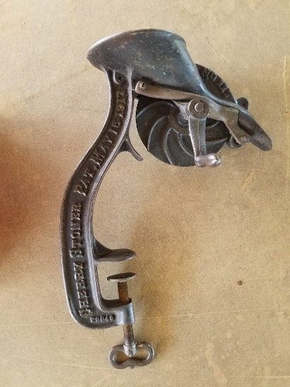 Antique Cast Iron Cherry Pitter