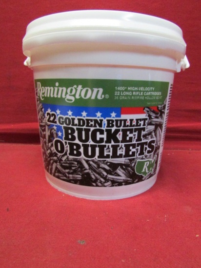 (1400) Remington .22LR Bucket O'Bullets Cartridges