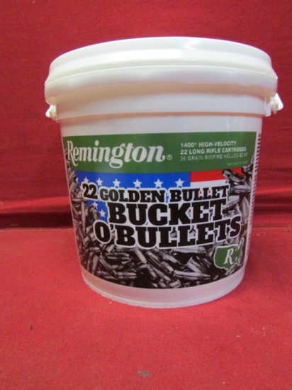 (1400) Remington .22LR Bucket O'Bullets Cartridges