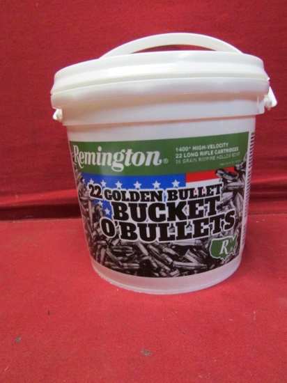 (1400) Remington .22LR Bucket O'Bullets Cartridges