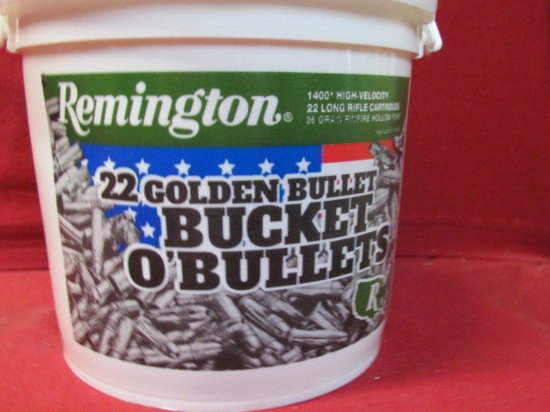 (1400) Remington .22LR Bucket O'Bullets Cartridges