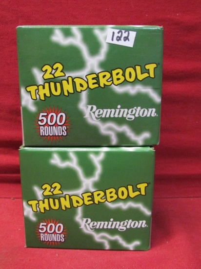 (1000) Remington Thuinderbolt .22LR Cartridges