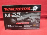 (1000) Winchester M-22 .22LR Cartridges