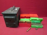 Assorted Ammo Reloads In Plastic Cases