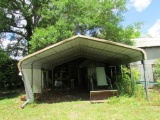 Approx 18' W x 20' L Covered Shed