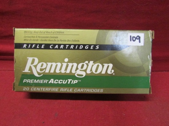 (20) Remington 22-250 Rifle Cartridges