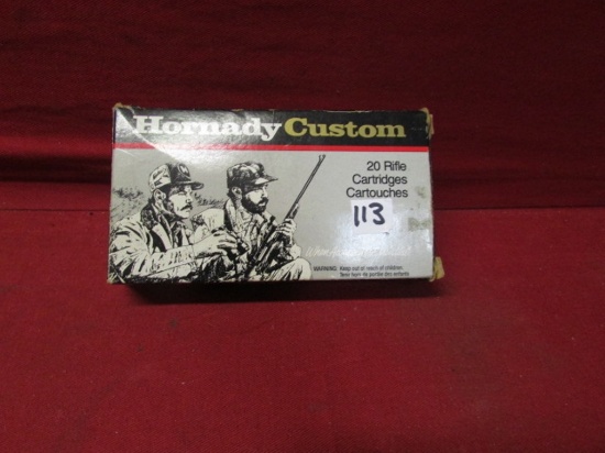 (20) Hornady Custom .243WIN Cartridges