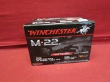 (1000) Winchester M22 .22LR Cartridges