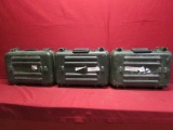 (3) Plastic Storage Boxes