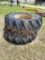 (2) 16.9 - 24 Tractor Rims & Tires