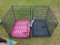 (2) Small Portable Dog Kennels