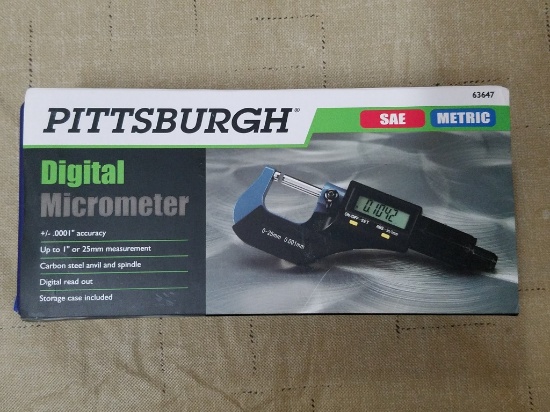 Digital Micrometer **NEW IN BOX**