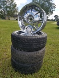 (4) 245/40 R20 Rims W/ Tires