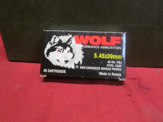 (920) Wolf 5.45x39mm Cartridges w/ Metal Ammo Can