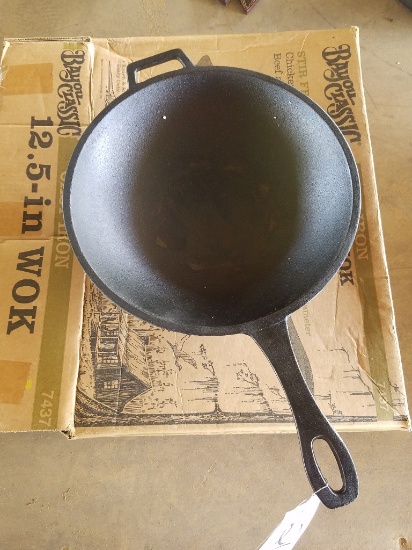 12½" Bayou Classic Wok **NEW**