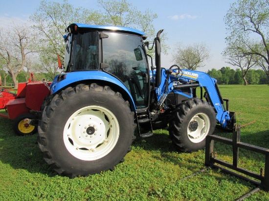 2014 NH T4.105 Tractor 4X4, C/A,