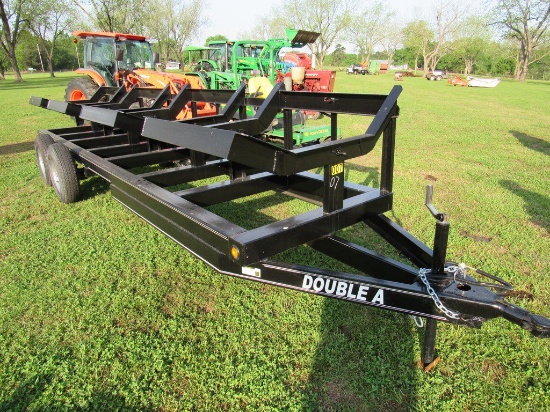 2018 Double A  BP 4-bale hay hauler w/MSO