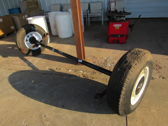 3,500 lb axle