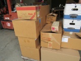 Pallet of office supplies