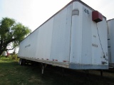 1984 Budd 48' Van Trailer NO TITLE