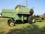 John Deere 6600 Combine w/444 header