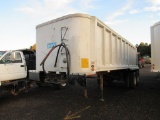 1998 Mate 26' aluminum dump trailer