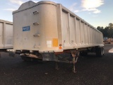 1999 Mate 38' aluminum dump trailer