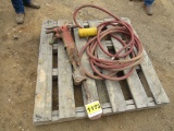 Jack hammer w/bits & hoses